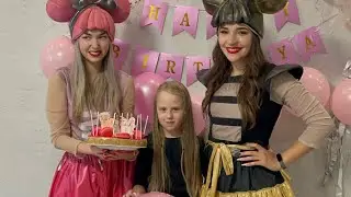 День рождения Миланы - аниматоры с шоу булбашек