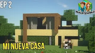 LES PRESENTO MI NUEVA CASA #2 RW MINECRAFT REALISTA SERIE