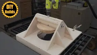 Table Saw Bowl Making Jig - Free Plans