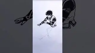 Speed Drawing Stickman Isagi 😳 