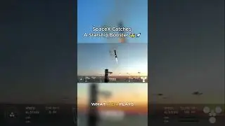 SpaceX Catches Rocket (Historic Moment) #spacelaunch #spacex #starship #elonmusk
