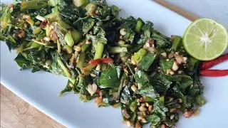 EASY Thai-Style Kale Stir-Fry | Chili Garlic Kale/Broccoli Stir Fry | Vegan