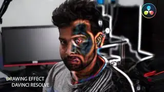 DRAWING EFFECT........ DAVINCI RESOLVE TUTORIAL
