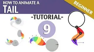HOW TO ANIMATE A TAIL ▶️▶️▶️ TUTORIAL #09 (Beginner level)
