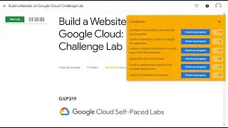 Build a Website on Google Cloud:  