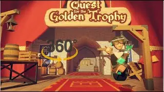 Golden trophy recroom 360