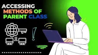 Accessing member functions of parent class  in C++ || Accessing methods of parent class