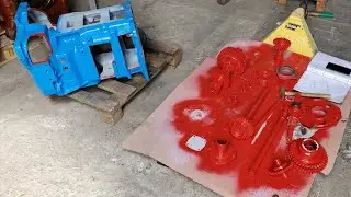 Перший раз збираємо проміжутку на МТЗ для макета.Частина 1.