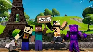 Minecraft.... W/The Boys