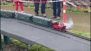 Oliver's Bird's Eye Point Of View Of The Forget Me Not Garden Railway Abs Steam Toys In Action 2026