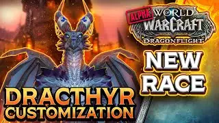 Dracthyr Customization - DRAGONFLIGHT ALPHA EXCLUSIVE
