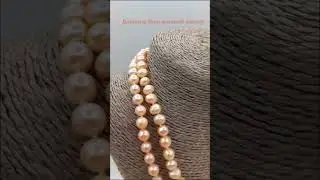 Classic long freshwater beads. #handmadejewelry #artisanjewelry #freshwaterpearls