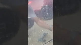 Варварски просверлил ПТФ чтобы слить из неё аквариум👍