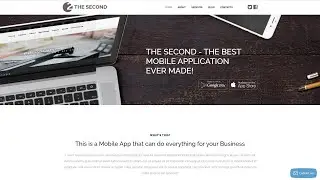 Mobile Applications WordPress Theme by WT Website Template - 53490
