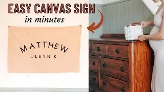 Cricut Decor - Neutral baby nursery!