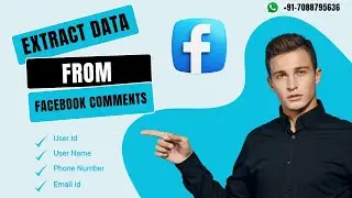 how to extract data from facebook comment | fb comments scraper 