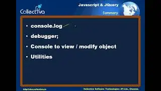 5 Summary    Javascript and JQuery