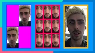 Border Frame Template Package Trailer | Instagram & Facebook | Spark AR Studio | Gumroad