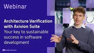 Architecture Verification with Axivion Suite | Webinar