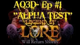 AQ3D-Ep #1 BETA TEST 