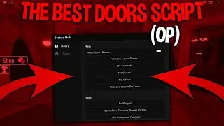 (OP🔥) ROBLOX DOORS GUI/Hack - 2023 | Auto Complete / Bypass Monsters / Teleport / ESP / More |