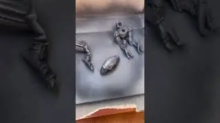 Metroid MorphBall BTS #metroid #toyphotography #3dprinting @chava.fernando