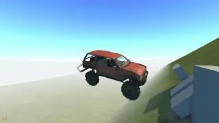BeamNG.Drive Alpha - 1994 Jeep Grand Cherokee Trail Ready Car Crushing (MOD) HD