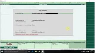 Data Configuration in Tally  ERP 9 Version 5 5