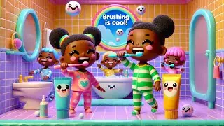 🎵✨ Brushing Is Cool! | Fun Kids Song About Brushing Teeth 🦷💫