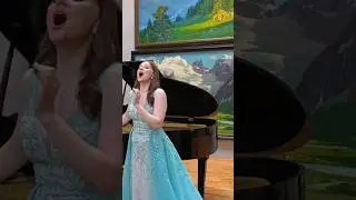 so ch'io la virtu magica #soprano #voice #sound #голос #piano