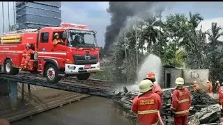 lagi muter cari orderan malah lihat kebakaran