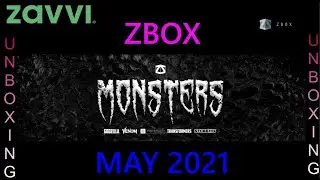 Zavvi Mystery ZBOX - MAY 2021 - Unboxing - Monsters!!!