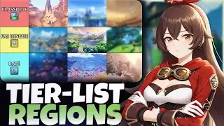 What is the WORST Region in Genshin Impact? (ULTIMATE TIER LIST RANKING) - Genshin Impact FR