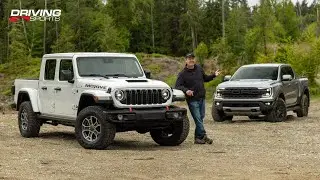 2024 Jeep Gladiator Mojave X vs. Ford Ranger Raptor Shootout