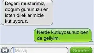 Eğlenceli Telefon Mesajları   YouTube