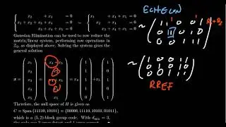 Linear Codes