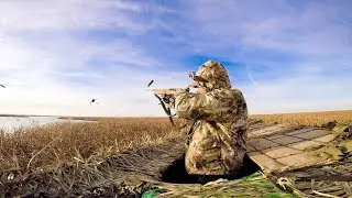 Public Marsh VS Private Duck Hunting Challenge 2017!!!