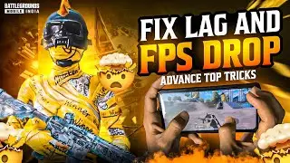 SMOOTH GAMEPLAY IN LOW END DEVICE 🔥| HOW TO FIX LAG IN BGMI | BGMI/PUBG LAG FIX TIPS NEW UPDATE 3.3