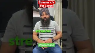 Real advantage of Java Stream v/s For Loops? Java interview question 