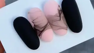 Дизайн ногтей обычным лаком