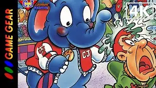 CJ Elephant Fugitive (Game Gear) Playthrough [4K]
