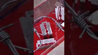 Decorating Bricks with a Razor
