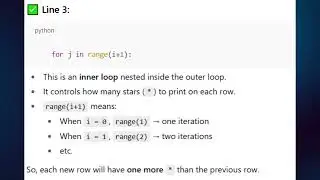 Beginner's Guide to Python Star Pattern Programs with Code Explanation