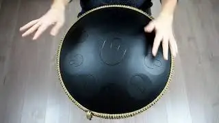 Guda Plus. Steelpan option.10 tones, Kurd in D: D, A, Bb, C, D, E, F, G, A, Bb.