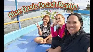 Swimming in Blue Oasis Beach Resort, Southern Leyte