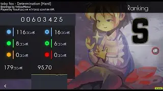 Determination | (Undertale) (Toby Fox) [Hard] FC + DT | Osu!
