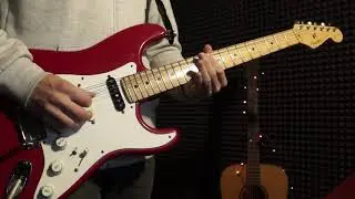 Pink Floyd Another Brick In The Wall - David Gilmour Solo Guitar Cover