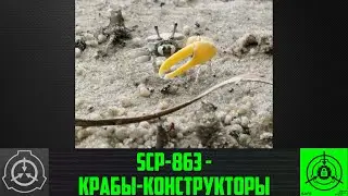 SCP-863 - Крабы-конструкторы     【СТАРАЯ ОЗВУЧКА】