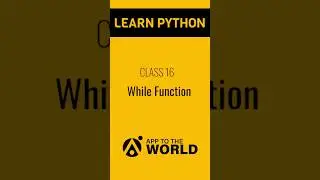 While function in Python.Python for Beginner.#pythontutorial #shortsyoutube #viral #trending