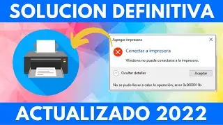 2022 | Error 0X0000011b | 0x00000709 | SOLUTION Windows CANNOT connect to the printer
